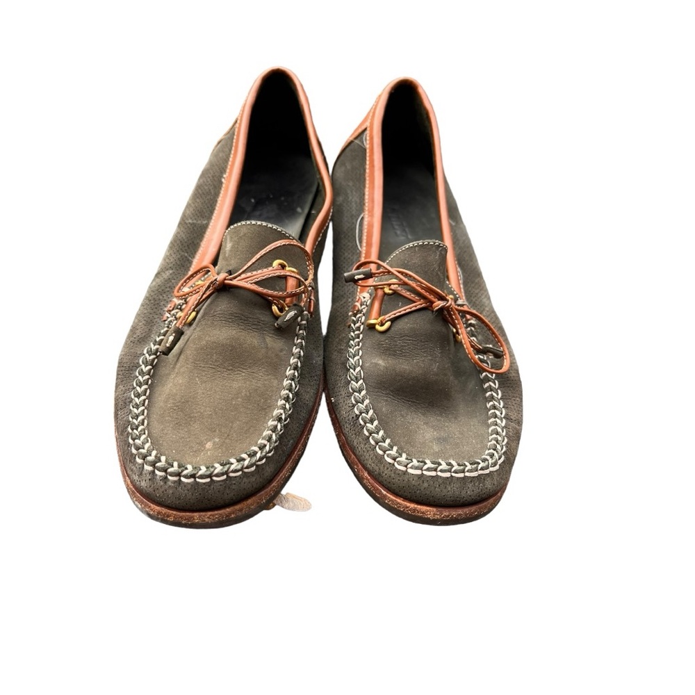BALLY Men 8 Tie Loafer leather Mocassins